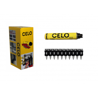 GWÓŹDŹ DO BETONU TKA STAL ZWYKŁA 30MM 800szt + GAZ dla osadzaka FORCE ONE /opk=800szt./ 930800TKA CELO (930800TKA)